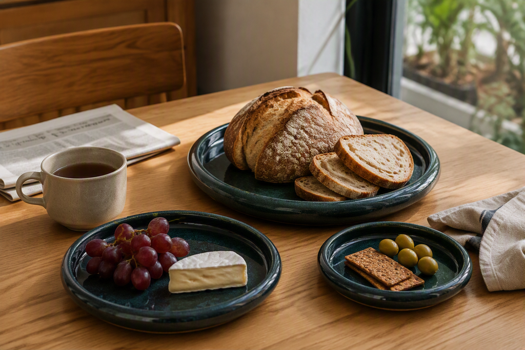 Ceramic Plant Saucer Set of 3