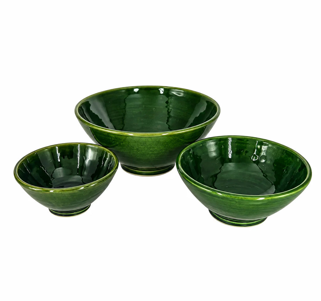 Green Moroccan Ceramic Bowl