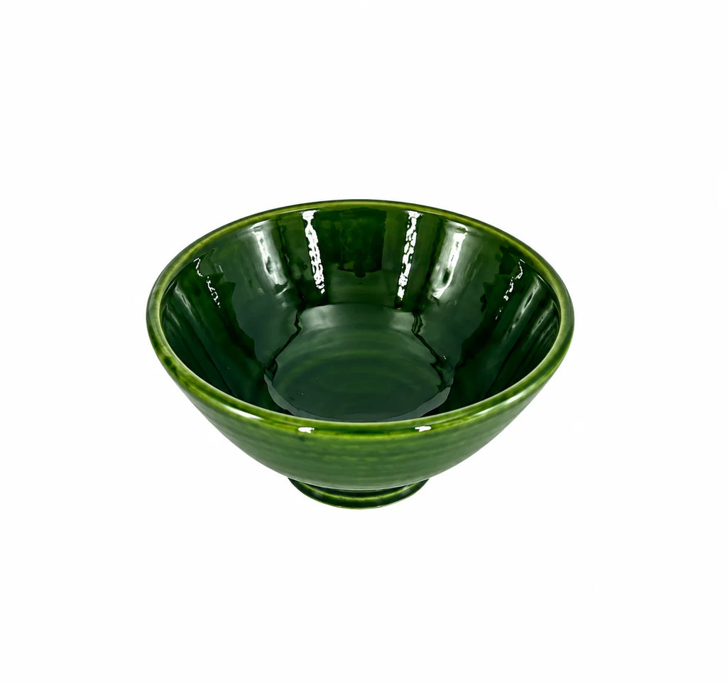 Green Moroccan Ceramic Bowl
