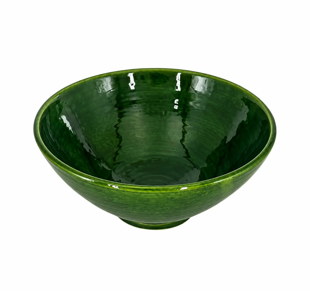 Green Moroccan Ceramic Bowl