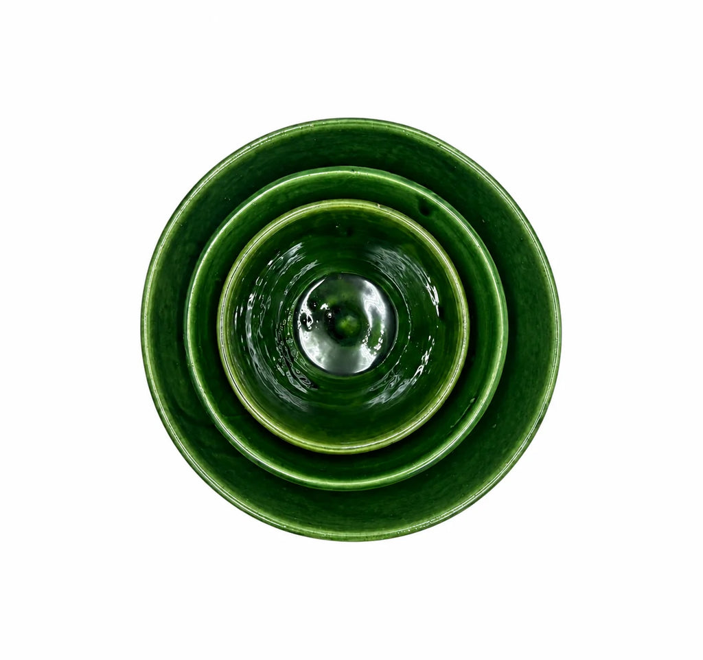 Green Moroccan Ceramic Bowl