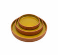 Restaurantware Ceramic Plates – Set of 3