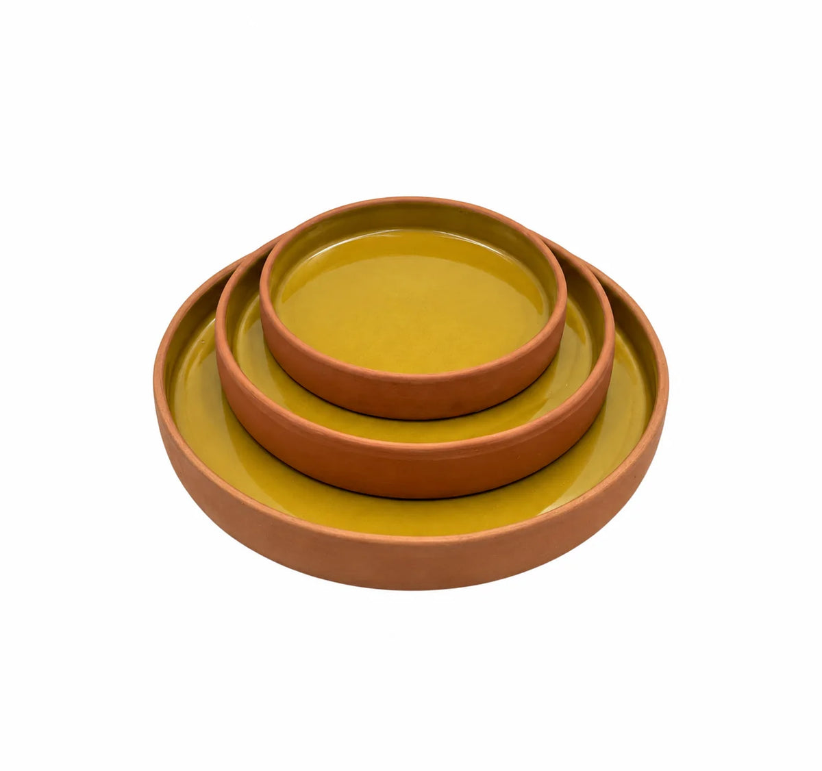 Restaurantware Ceramic Plates – Set of 3