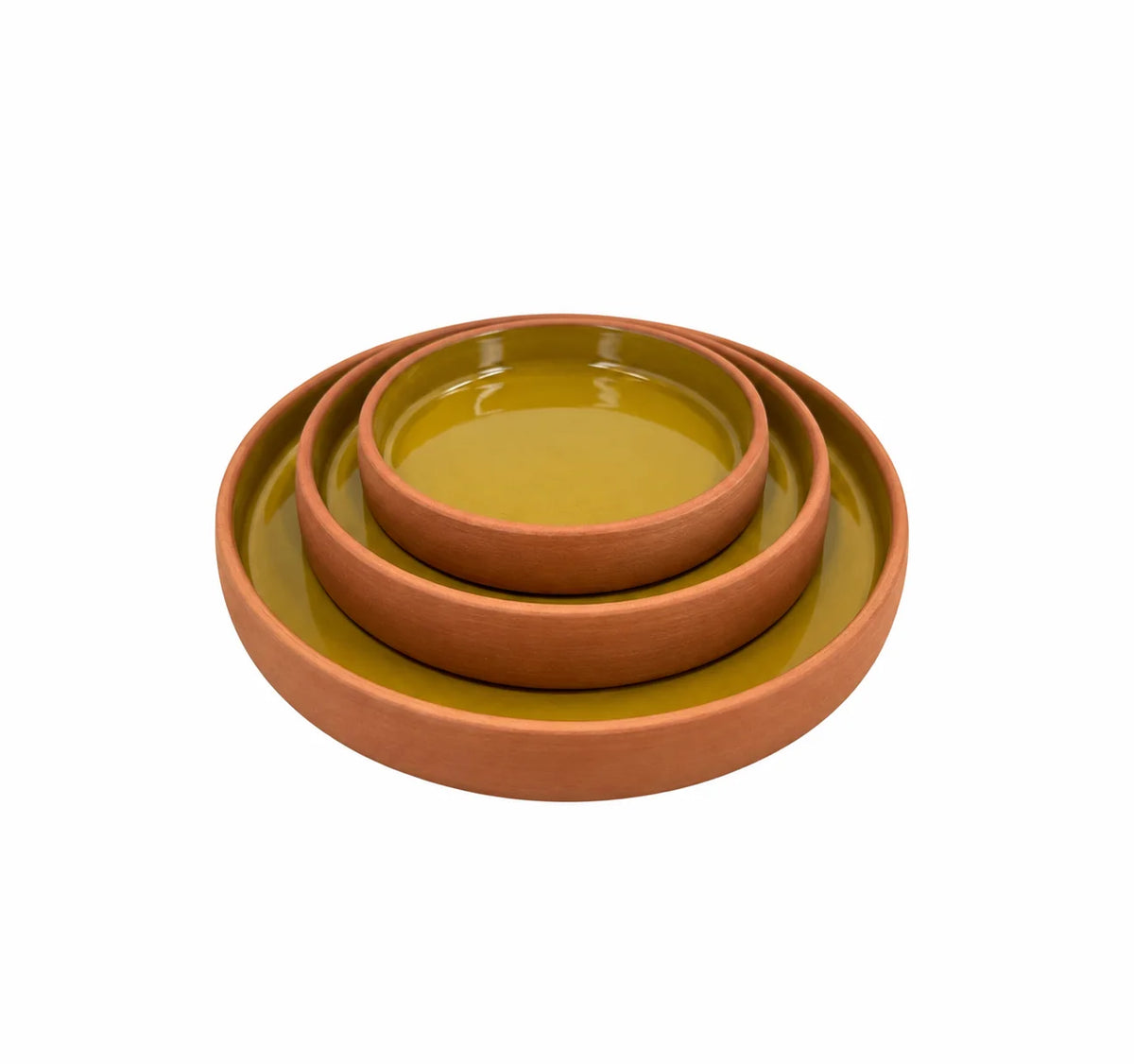 Restaurantware Ceramic Plates – Set of 3