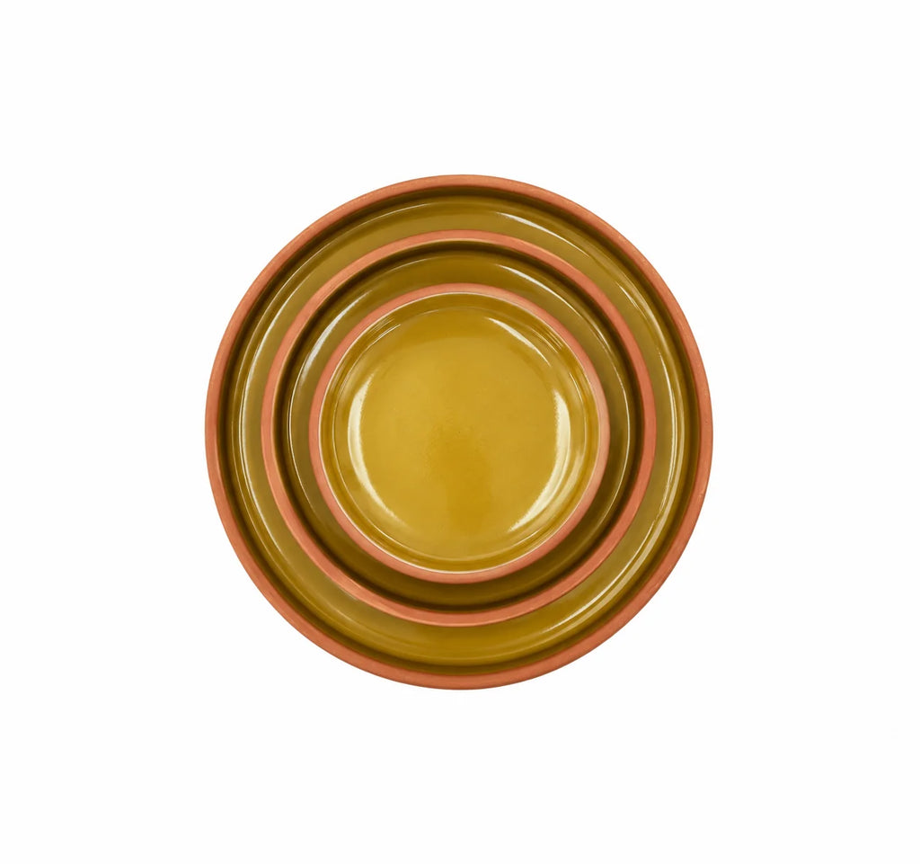 Restaurantware Ceramic Plates – Set of 3