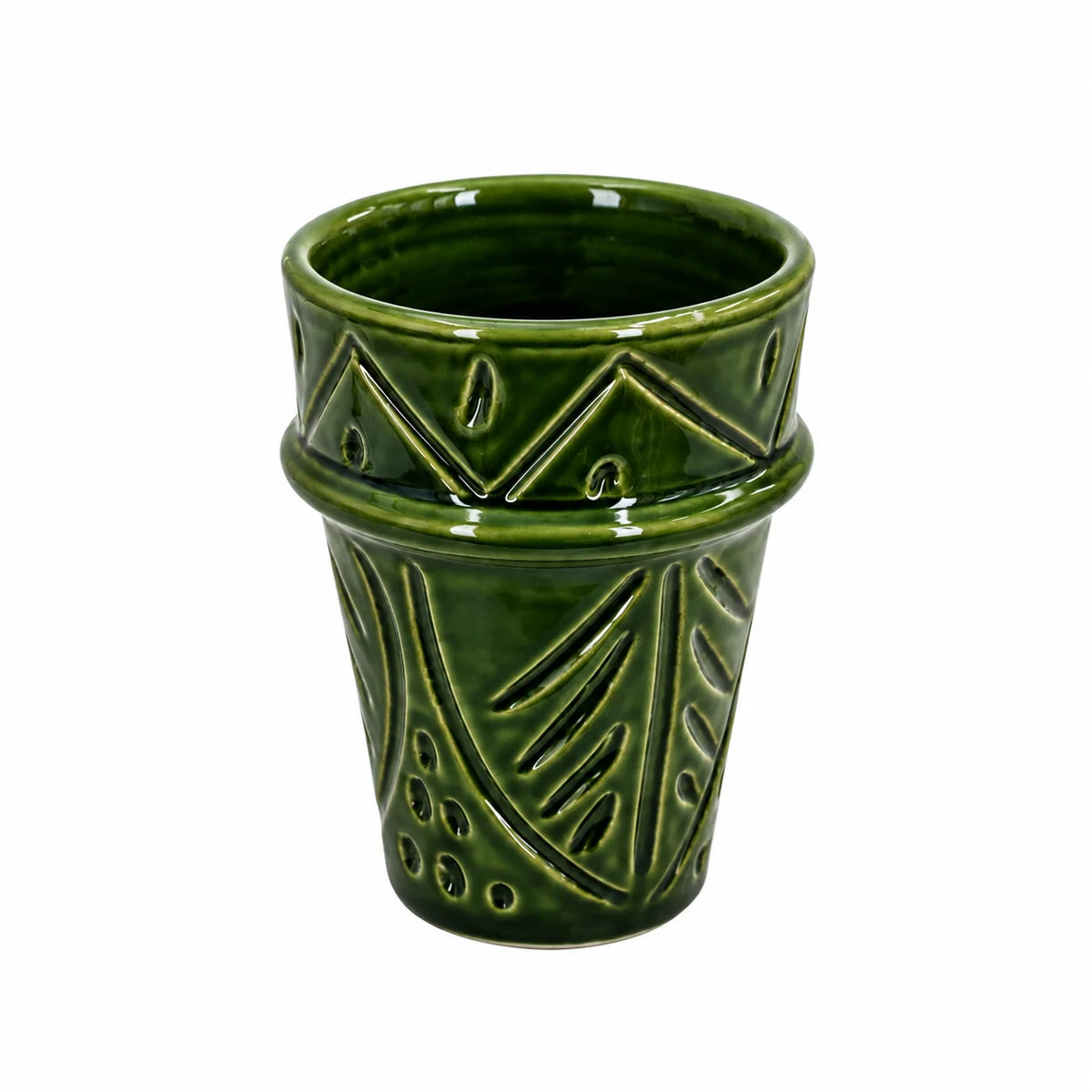 Traditional Moroccan Clay Tea Cup