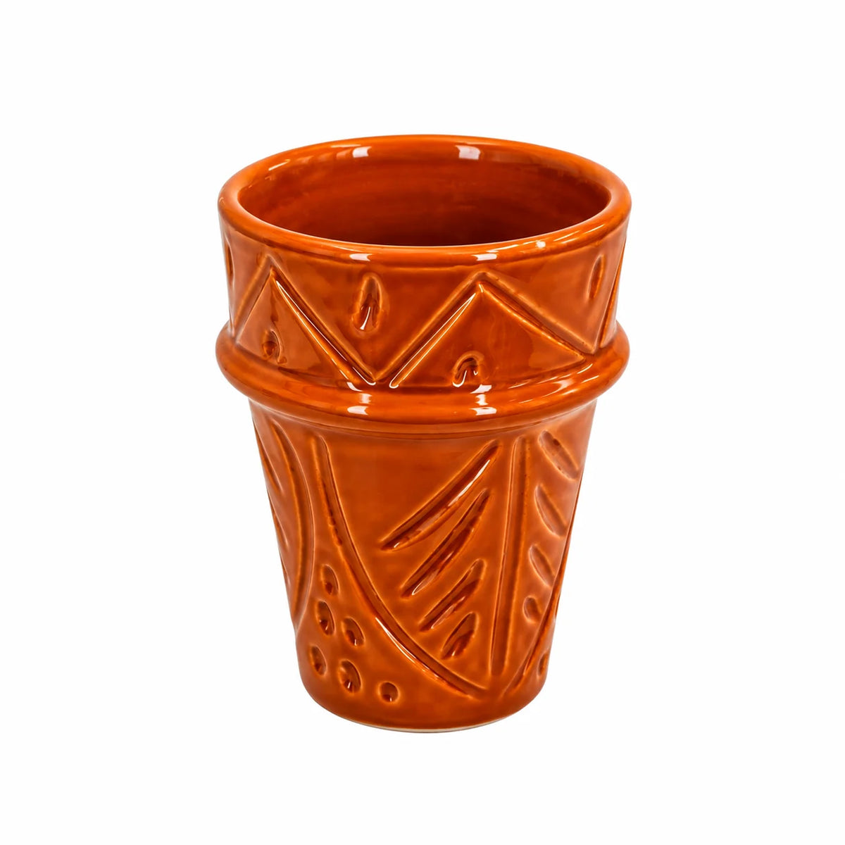 Traditional Moroccan Clay Tea Cup