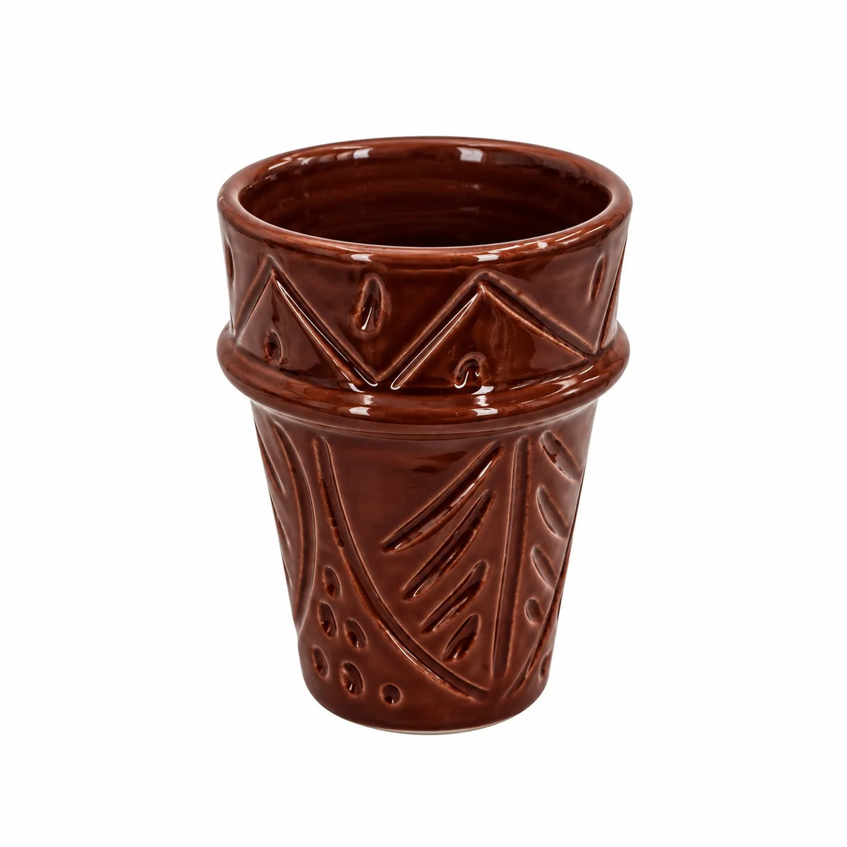 Traditional Moroccan Clay Tea Cup