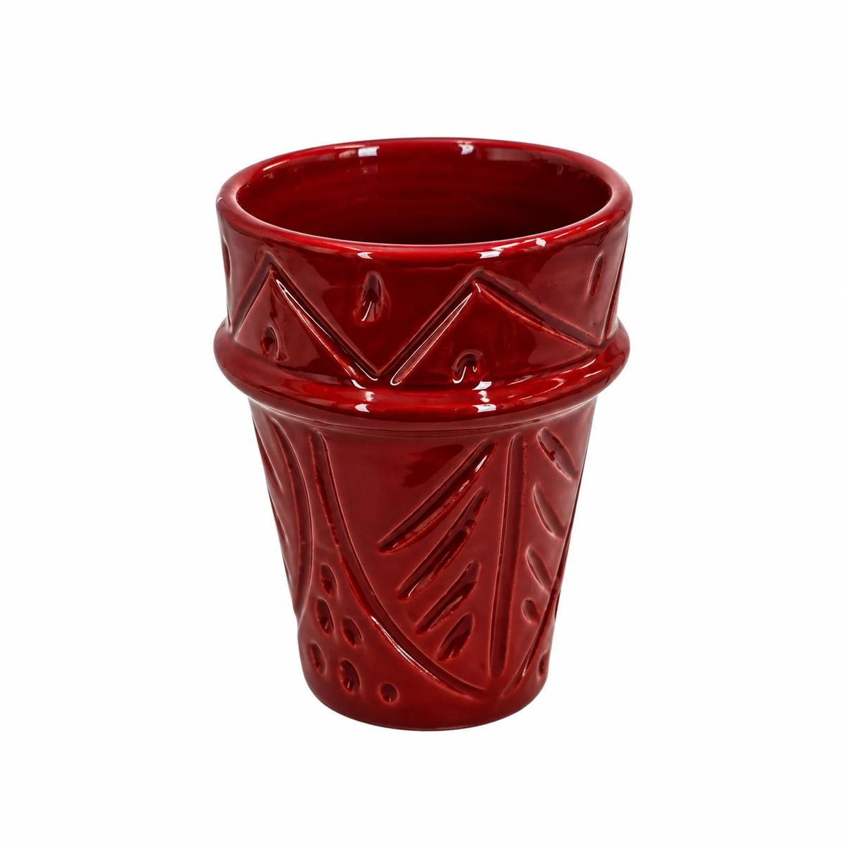 Traditional Moroccan Clay Tea Cup